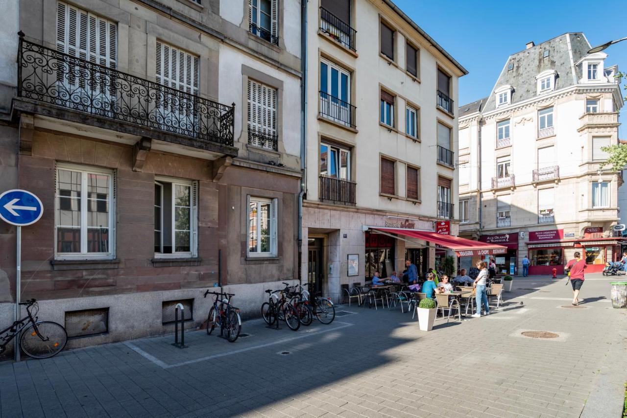 דירות Strasbourg Centre - Quartier Gare & Petite France "Au 52" מראה חיצוני תמונה